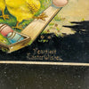 Heartiest Easter Wishes Postcard Vintage Chicks Bowling Eggs Germany 8810