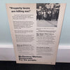 George McGovern Shriver 1972 Democrat Presidential Campaign flyer