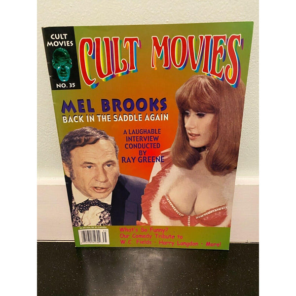Cult Movies #35 magazine Mel Brooks Blazing Saddles WC Fields Harry Langdon