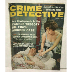 Crime Detective April 1963 Magazine Dr. Finch Murder Nurse Slaying