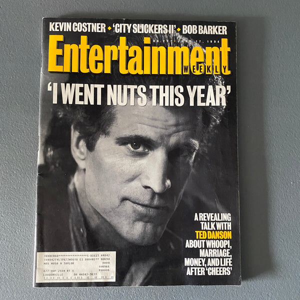 Entertainment Weekly June 17 1994 Ted Danson Kevin Costner Bob Barker