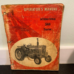 International 544 Tractor Operator's Manual 1969 IH maintenance lubrication