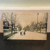 Van Wert Ohio Postcard Vintage 1912 South Washington Street Girls Horse Carriage