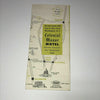 1950s Colonial Manor Motel Brochure Vintage Rockville Maryland US Route 240 AAA