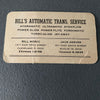 Bill's Automatic Transmission Service vintage 1950s business card Cleveland Modic Jack Adkins