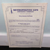 metropolitan life insurance group certificate mohawk rubber 1964