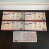 New York Central System Railroad Ink Blotter Lot of 5 1950s Vintage Advertising Trains