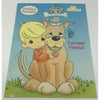 Precious Moments Coloring Book Vintage Furr-Ever Friends with Postcards 2003