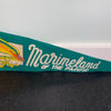 Marineland of the Pacific Felt Pennant Vintage Travel Amusement Park California
