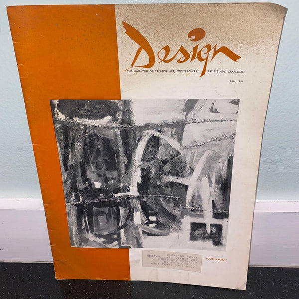Design Fall 1967 magazine art teacher