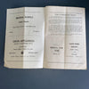 Parade of Barbershop Quartets 1949 Medina Ohio Chapter Program Movie Prop