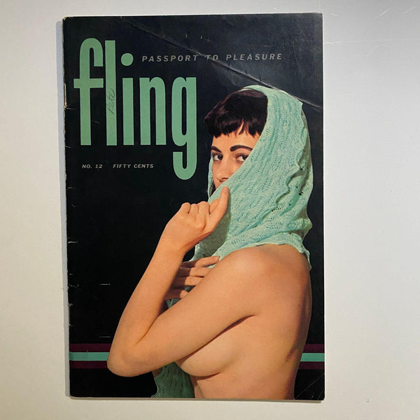 Fling 1959 #12 mens pin-up magazine