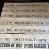 Advertiser-Tribune Newspaper Lot Tiffin Ohio March 23 24 25 26 27 29 1965