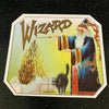 Wizard Vintage Cigar Box Label Black Cat Tobacciana Embossed Chromolitho Gilt
